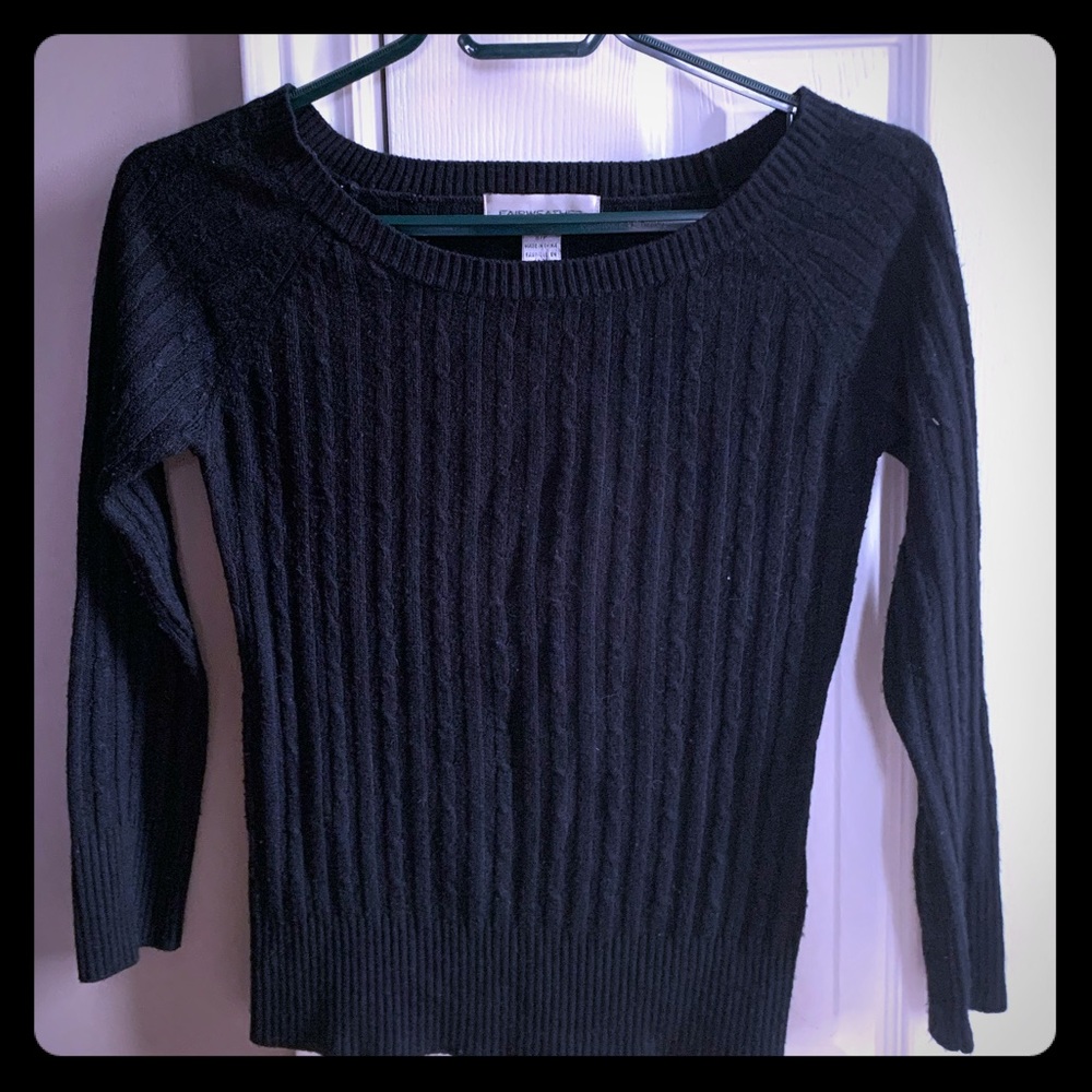 Black sweater